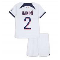 Dres Paris Saint-Germain Achraf Hakimi #2 Preč pre deti 2023-24 Krátky Rukáv (+ trenírky)